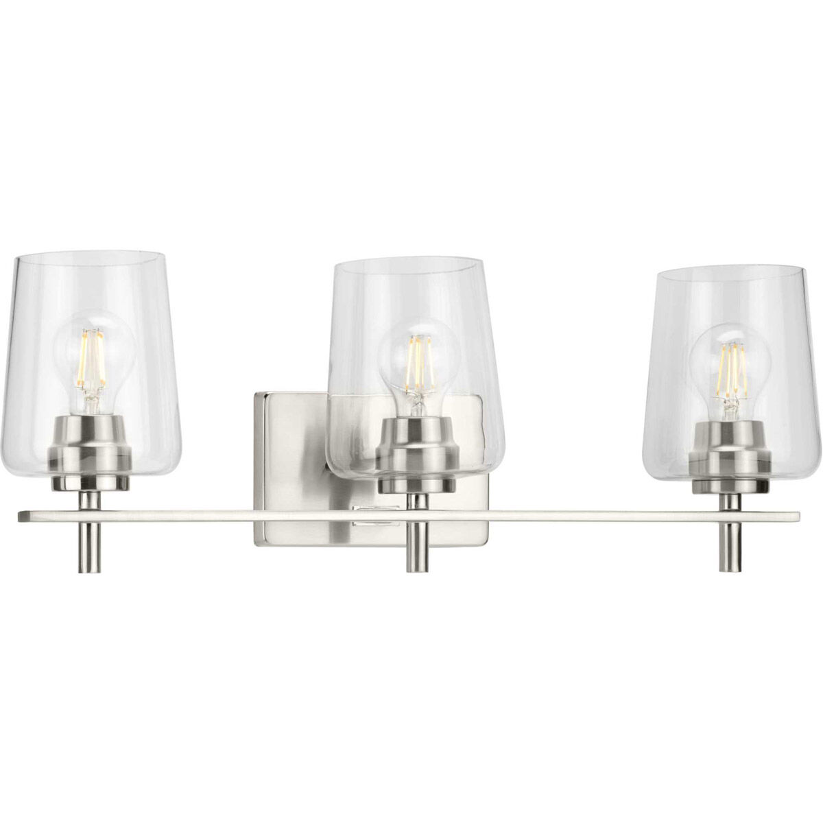 Calais 3 Light 24 inch Brushed Nickel Bath Vanity Wall Light